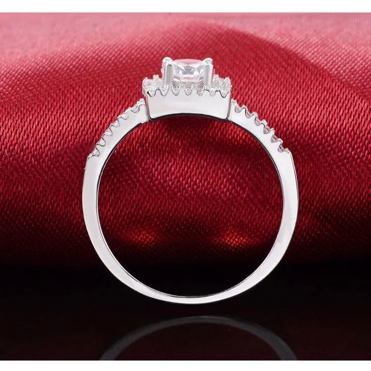 1 Carat AAA  Cubic Zirconia Diamonds for Women Promise Engagement Promise Ring