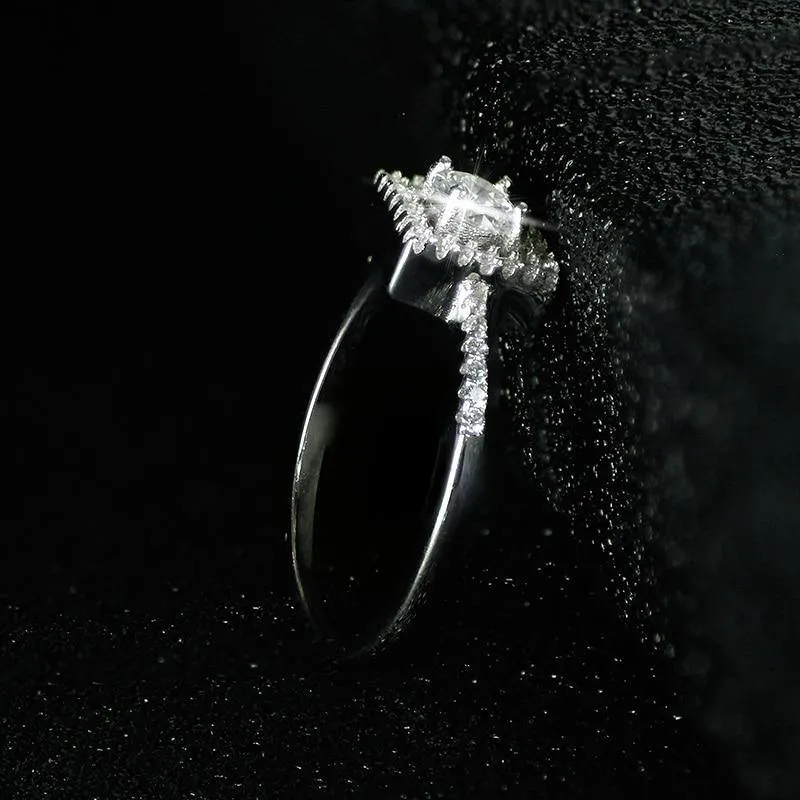 1 Carat AAA  Cubic Zirconia Diamonds for Women Promise Engagement Promise Ring