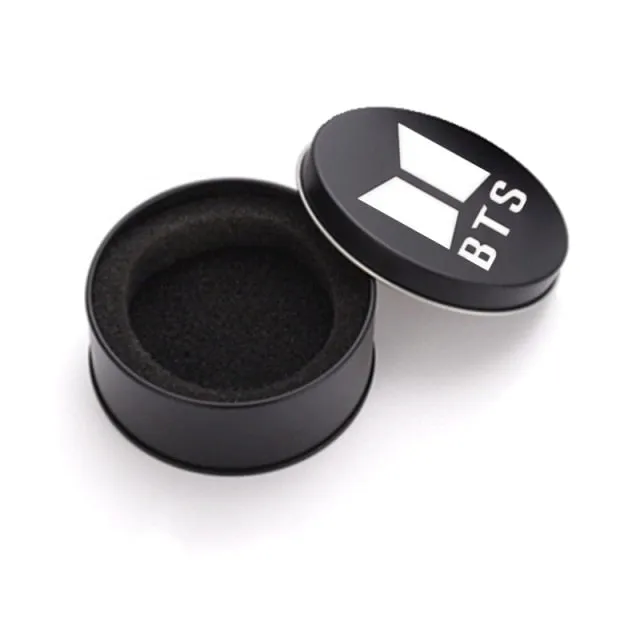 1 Pair Kpop Bangtan Boys ARMY Letter Couple Ring Trend 2021 New Boxed Adjustable Lovers Ring Fashion Jewelry Accessories BTS-199