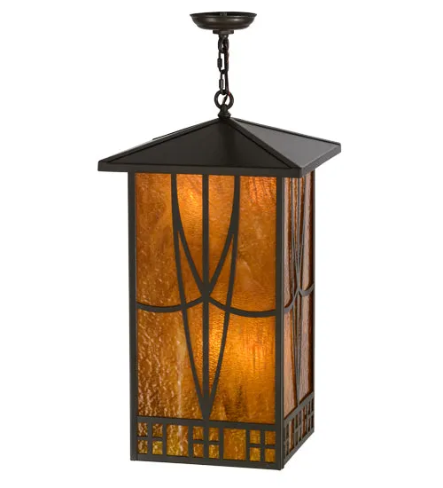 16"Sq Scottsdale Mission Pendant