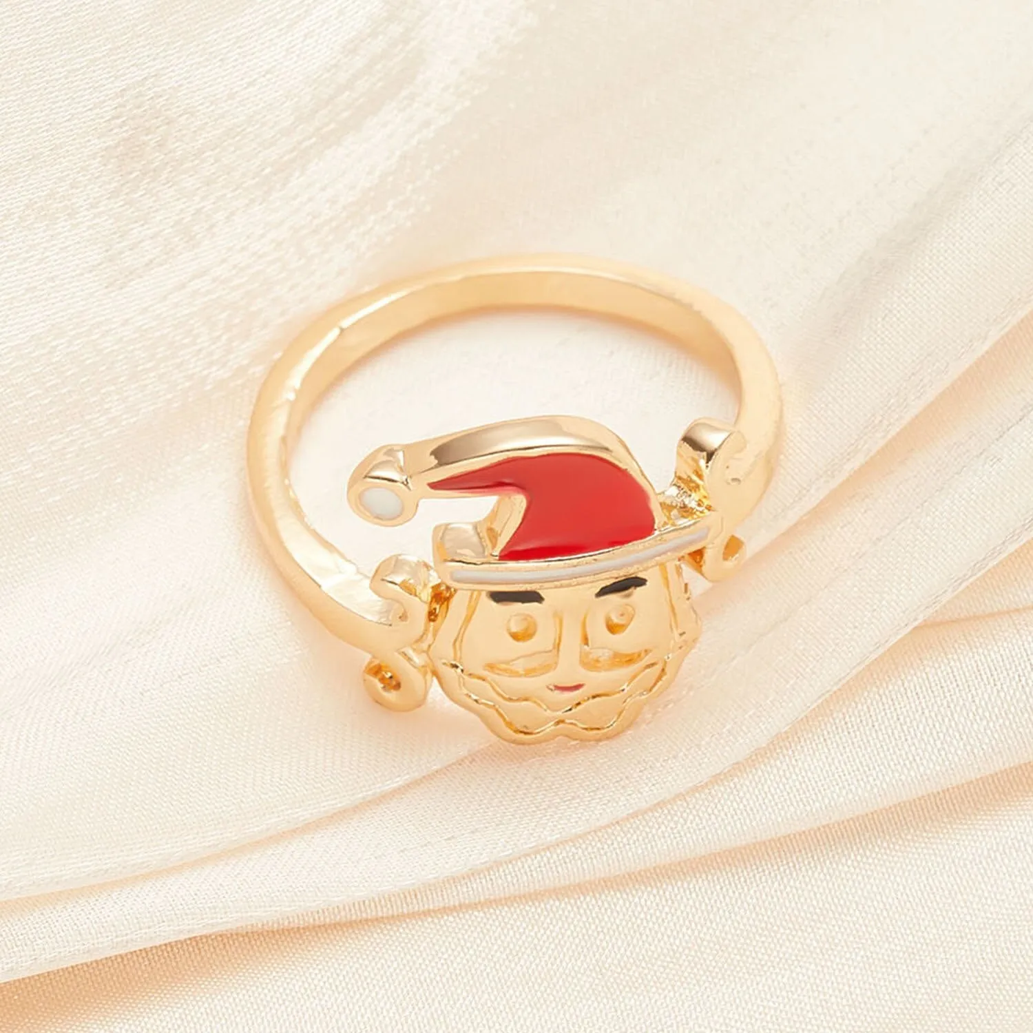 1PC Cute Elk Christmas Napkin Ring Xmas Santa Claus Ornaments Christmas Decorations Home Navidad Decor 2022 Happy New Year Gifts