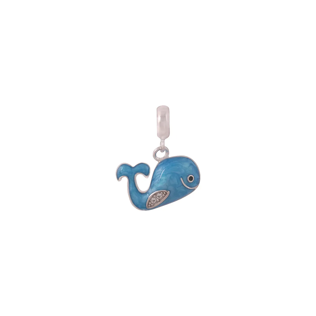 925 Sterling Silver Blue Whale Pendant Online