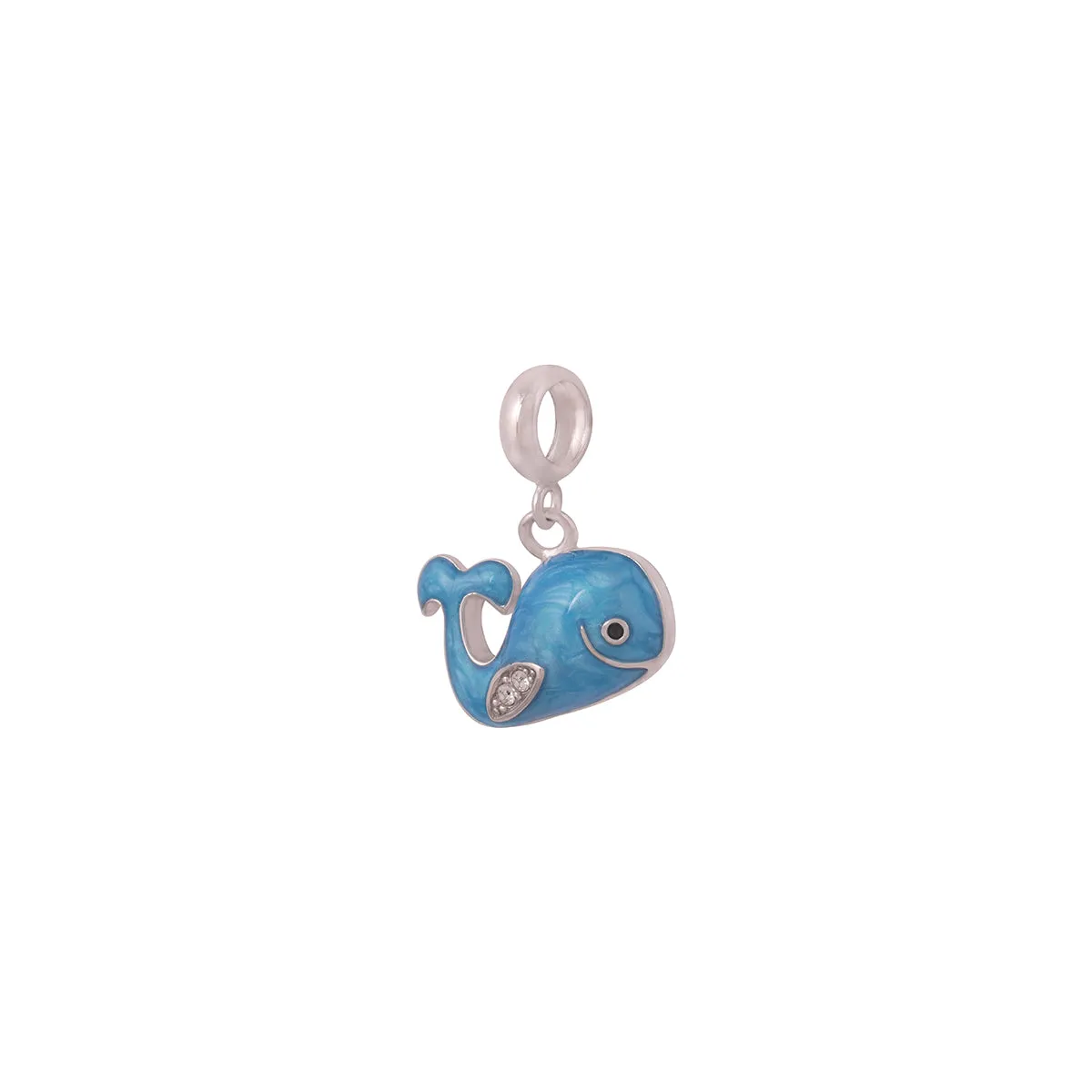 925 Sterling Silver Blue Whale Pendant Online