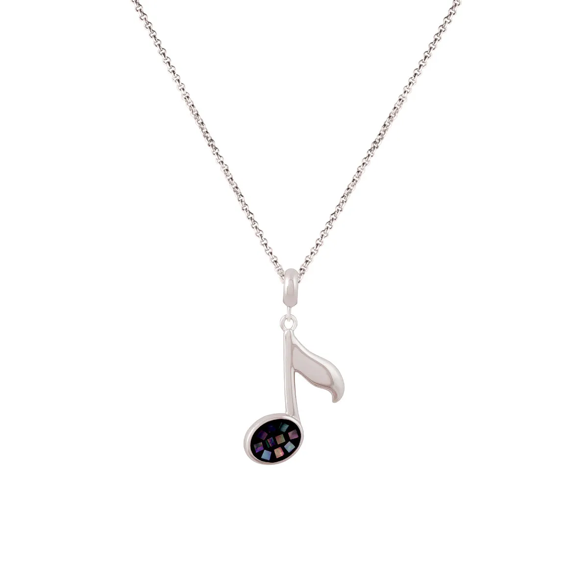 925 Sterling Silver Rainbow Rhythm Pendant