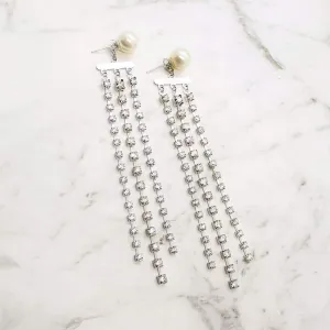 Alexi Modern Chic Bridal Earrings