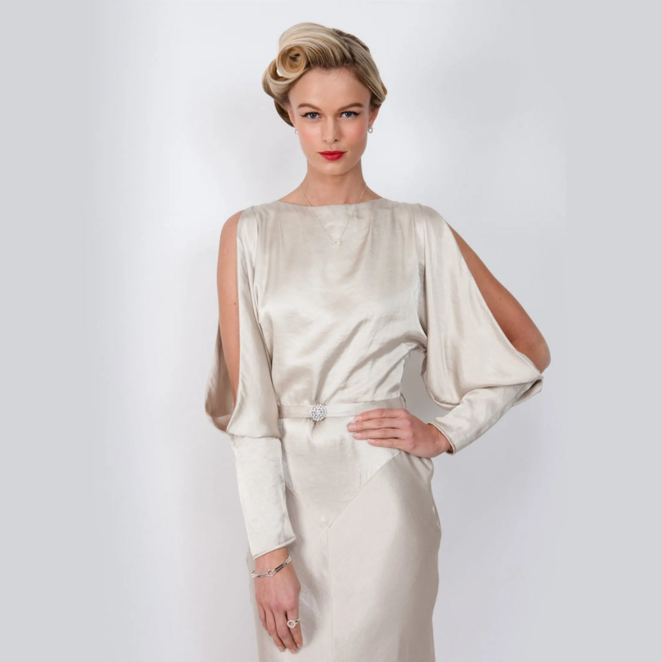 Art Deco Halo Ring