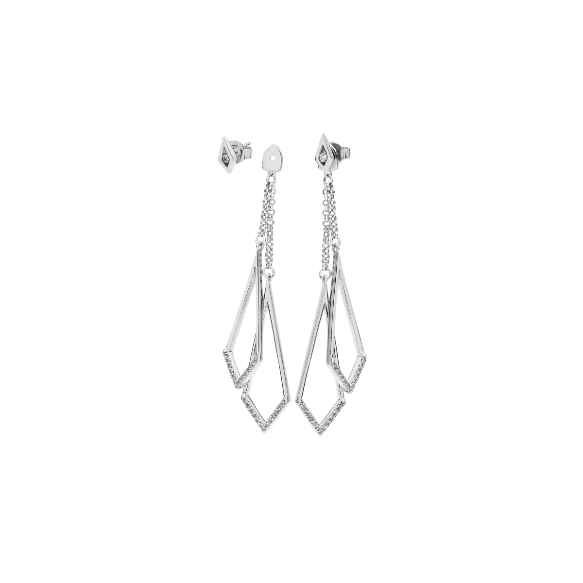 Art Deco Interchangeable Earrings