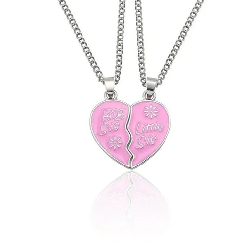 Best Friend Necklace 2-piece Pendant Necklace Good Friend Forever