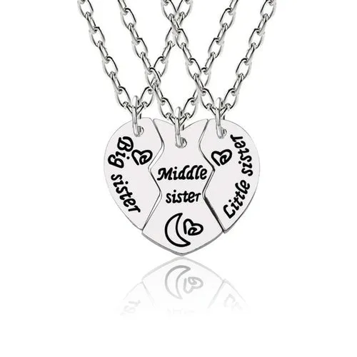 Best Friend Necklace 2-piece Pendant Necklace Good Friend Forever