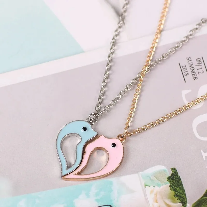Best Friend Necklace 2-piece Pendant Necklace Good Friend Forever