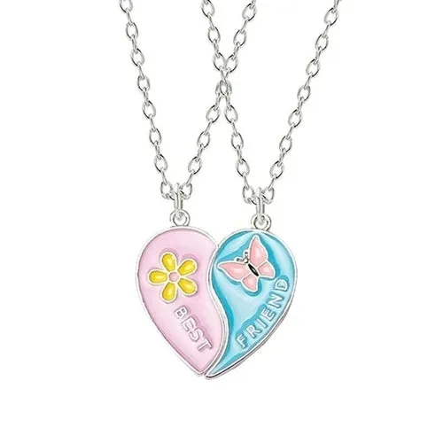 Best Friend Necklace 2-piece Pendant Necklace Good Friend Forever