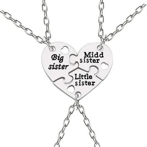 Best Friend Necklace 2-piece Pendant Necklace Good Friend Forever