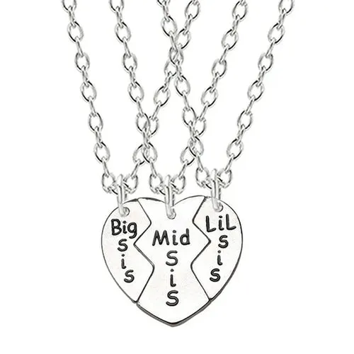 Best Friend Necklace 2-piece Pendant Necklace Good Friend Forever