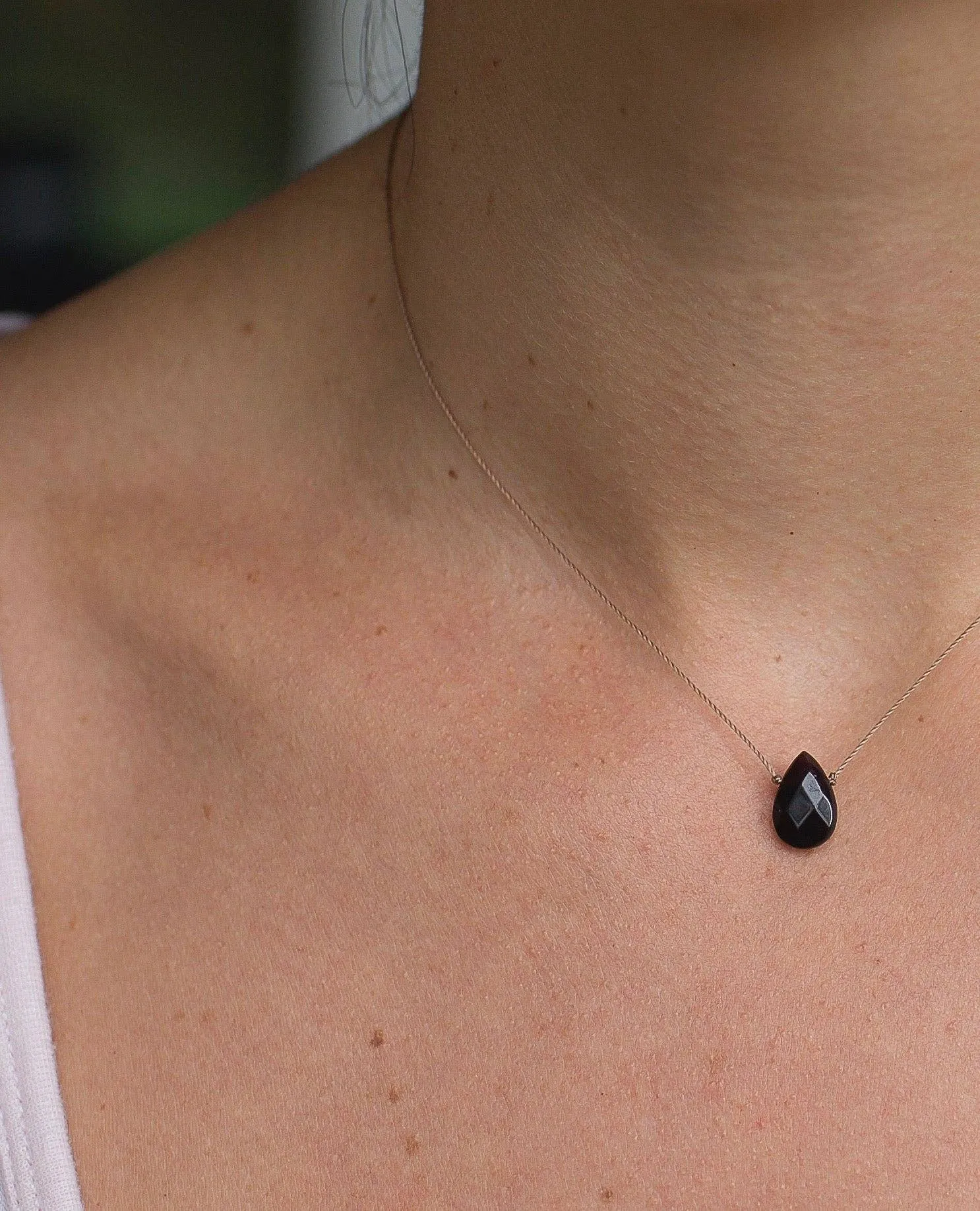 Blk Onyx Soul-Full of Light Necklace Stress Relief - SFOL16