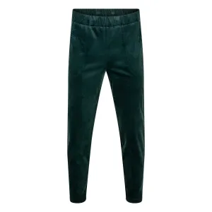 Broek velours emerald