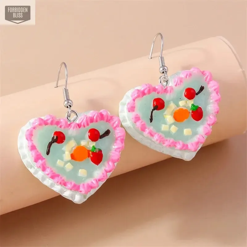 Cake Drop Earrings