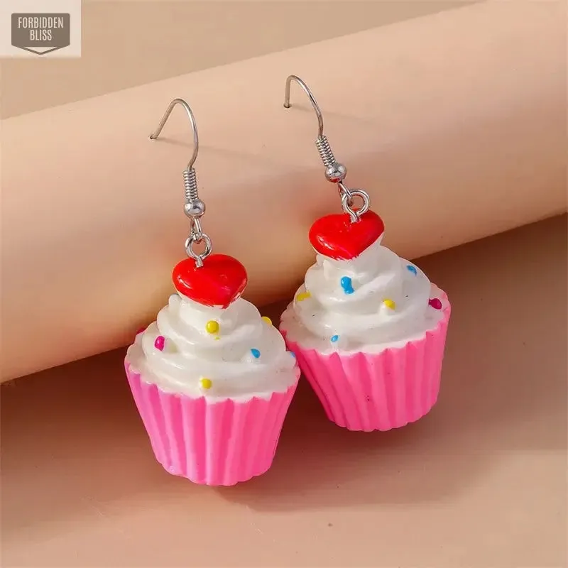 Cake Drop Earrings