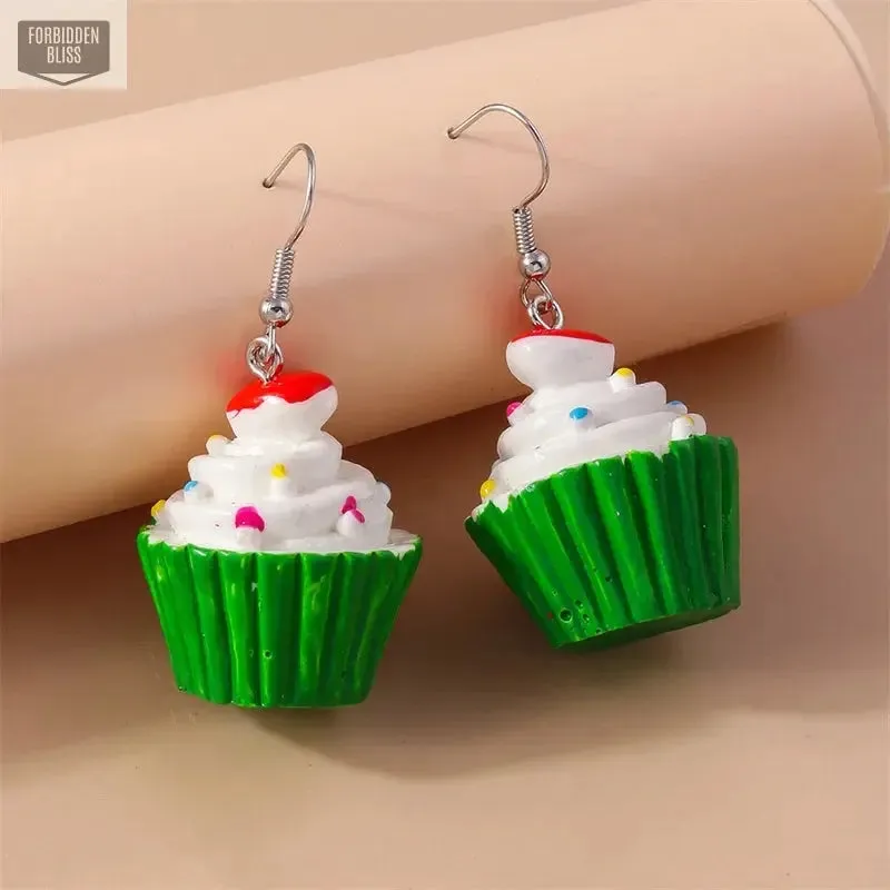 Cake Drop Earrings