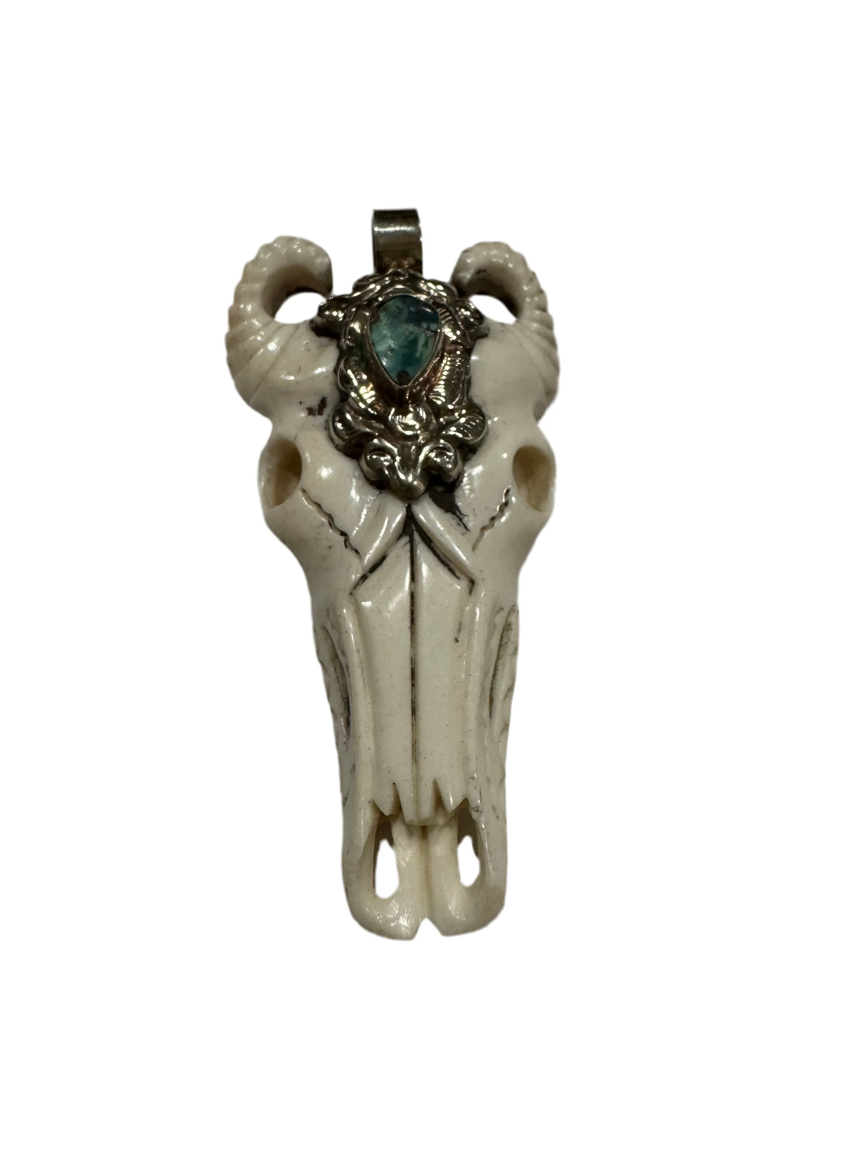 Carved Bone Pendants