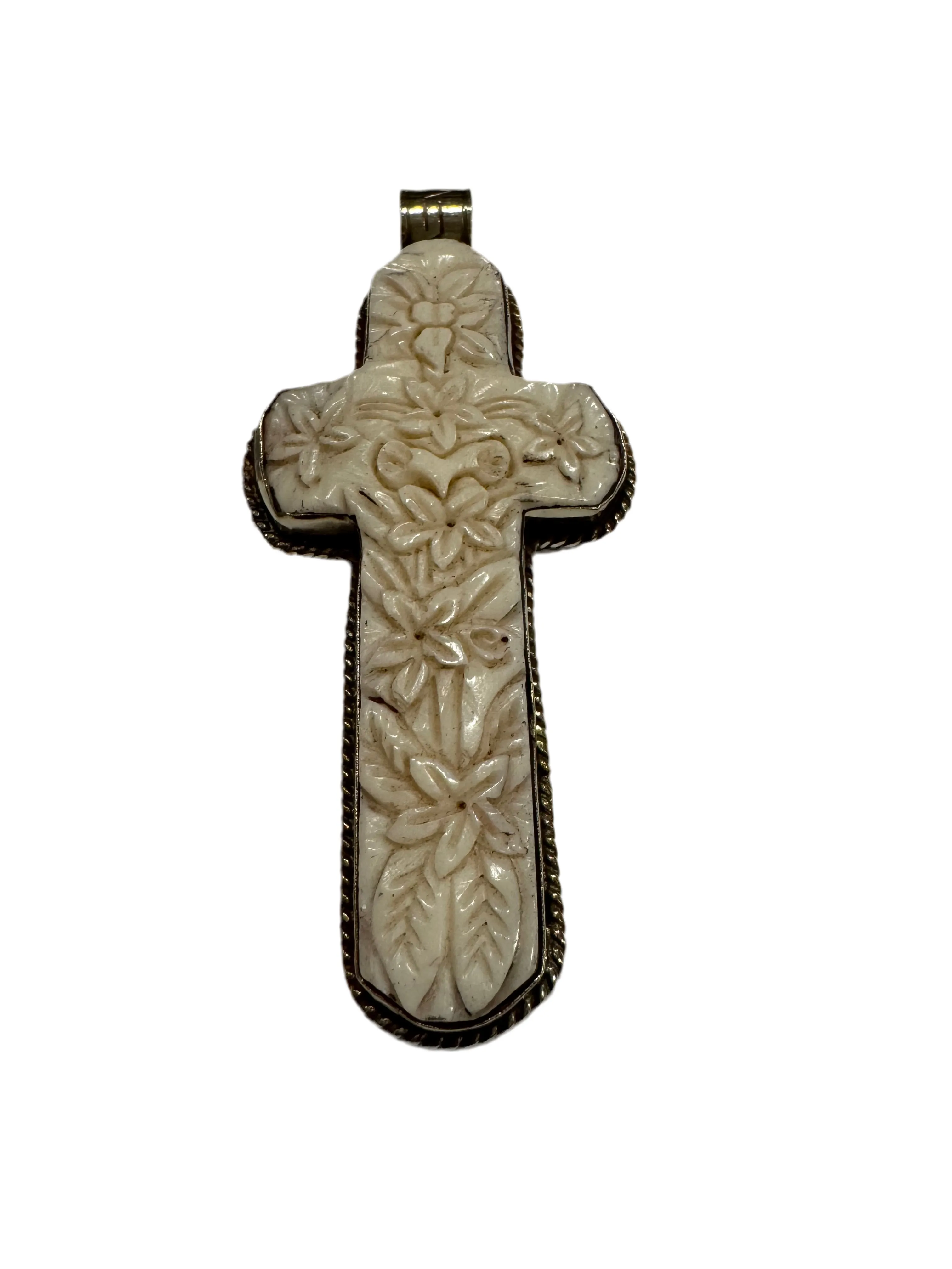 Carved Bone Pendants