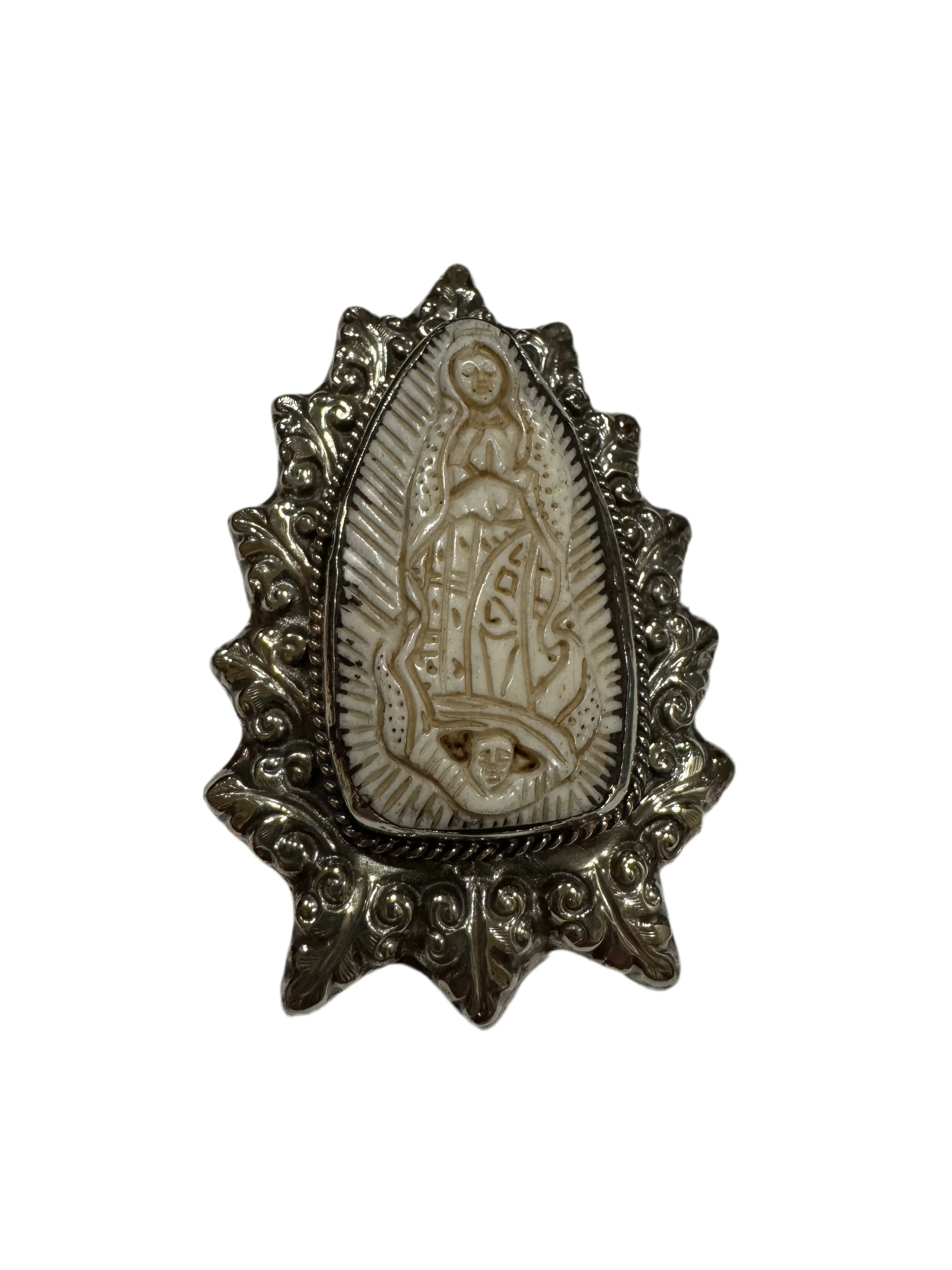 Carved Bone Pendants