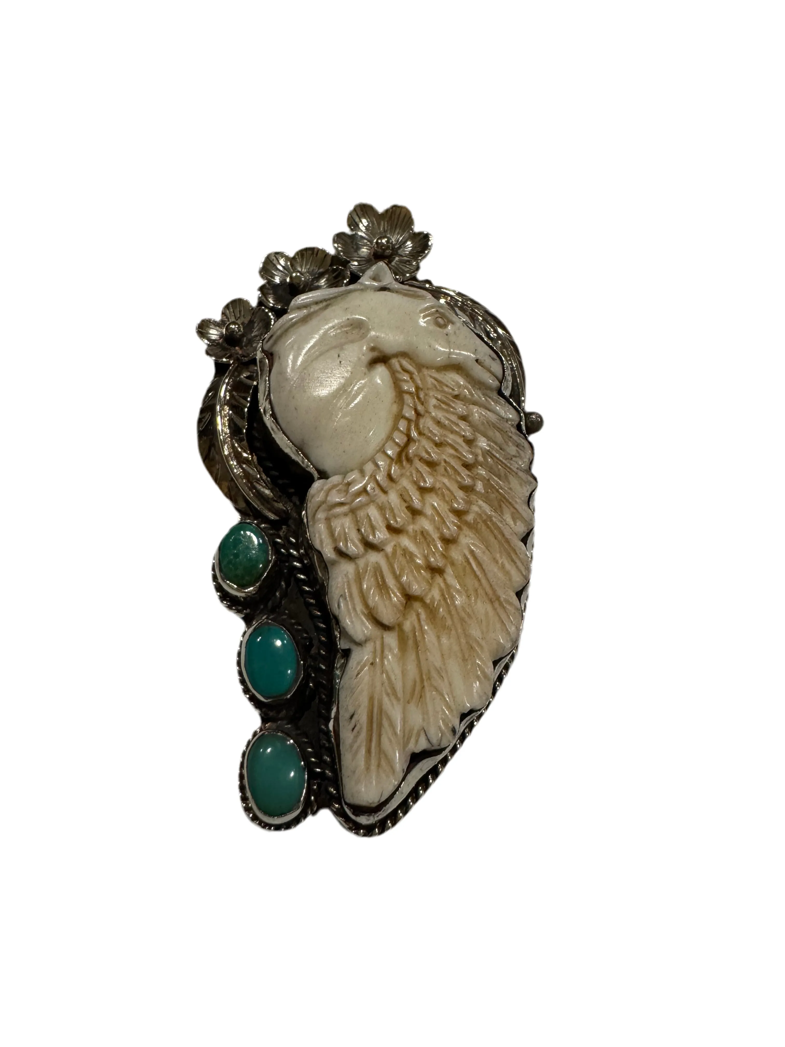Carved Bone Pendants