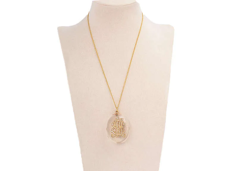 Celebrate Me - Meaningful Pearl Rock Crystal Pendant