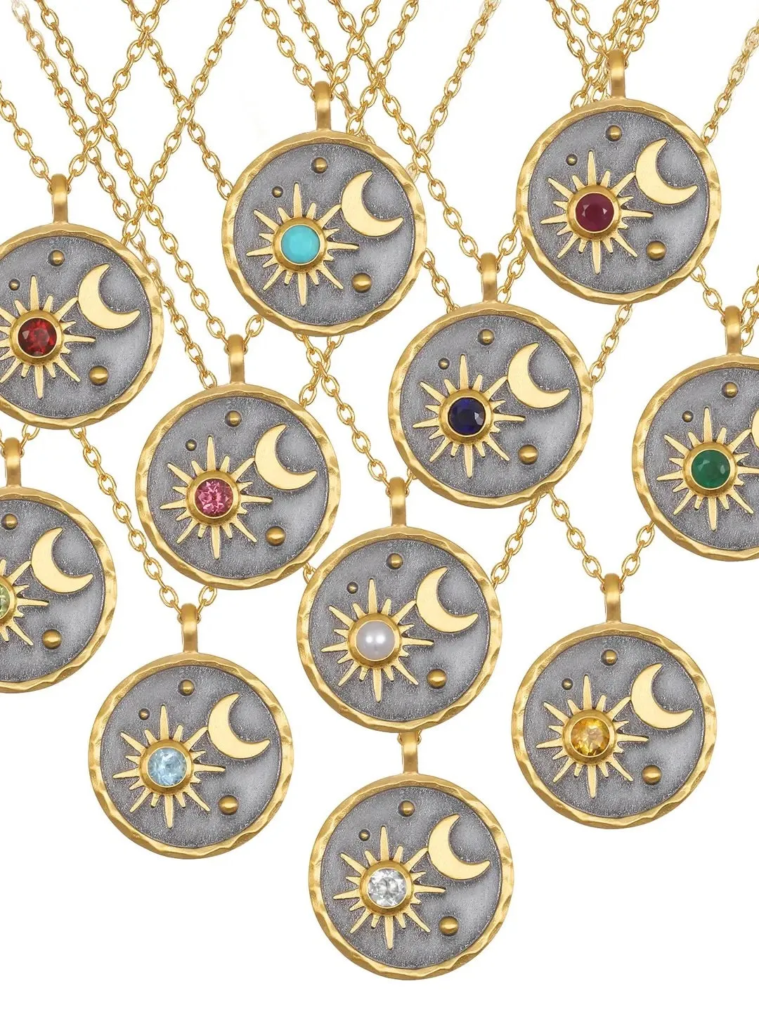 Celestial Birthstone Necklace - May | Satya