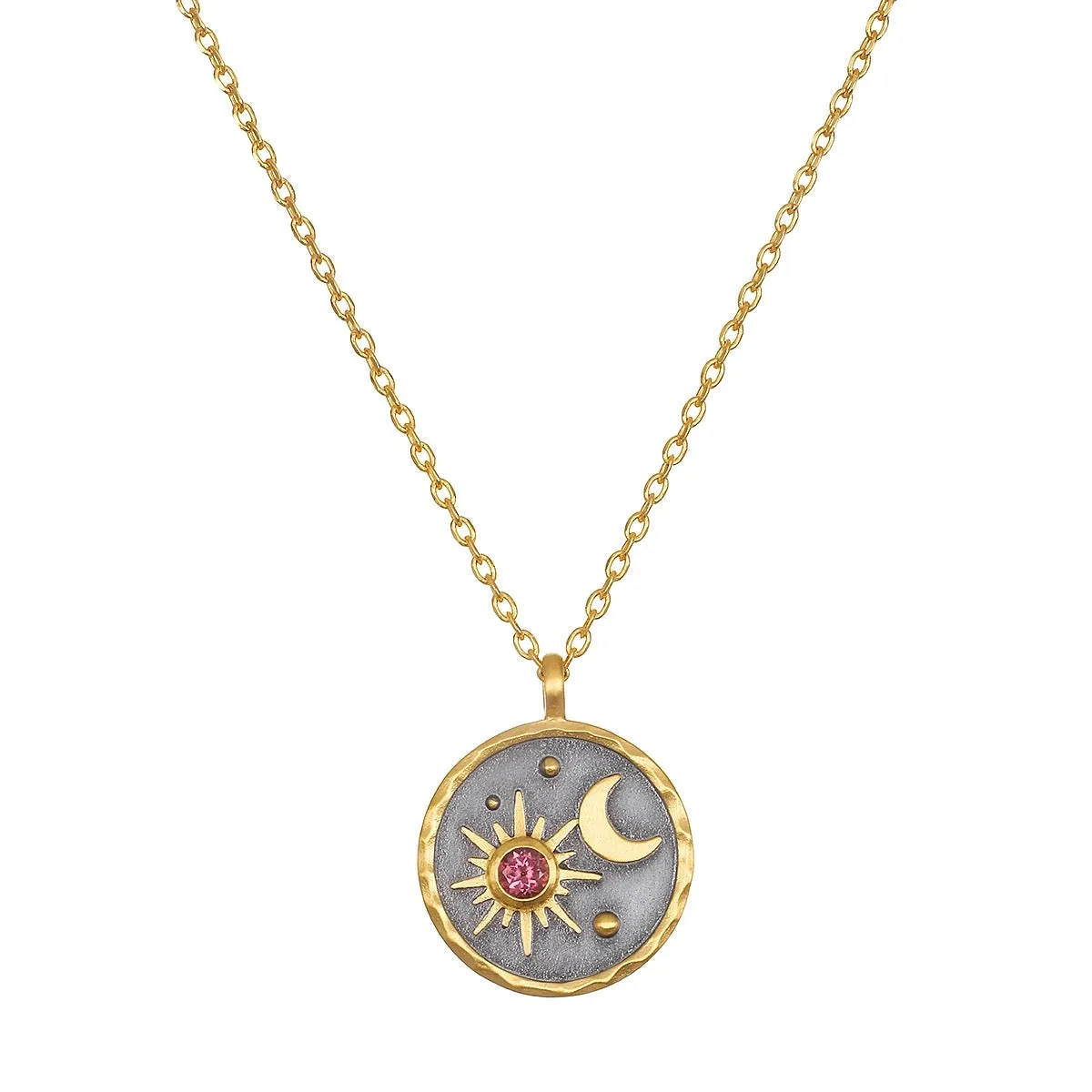 Celestial Birthstone Necklace - October | Satya