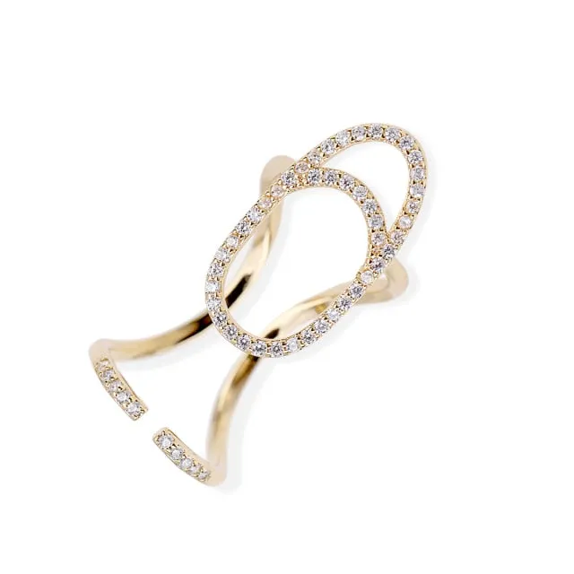 Chicmy-Gothic Metal Line Thin Nail Rings Daily Fingertip Protective Cover Trendy Ring