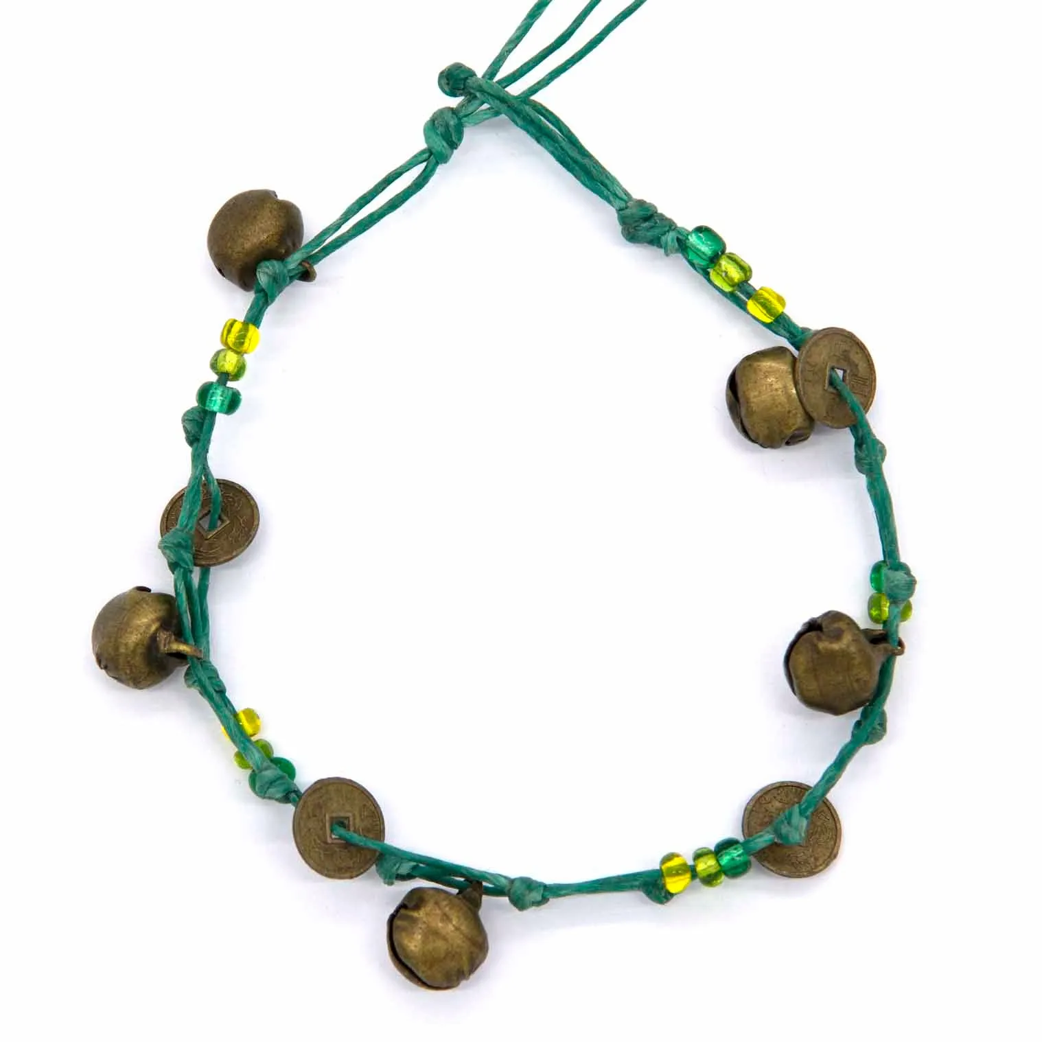 Coin and Bell Anklet