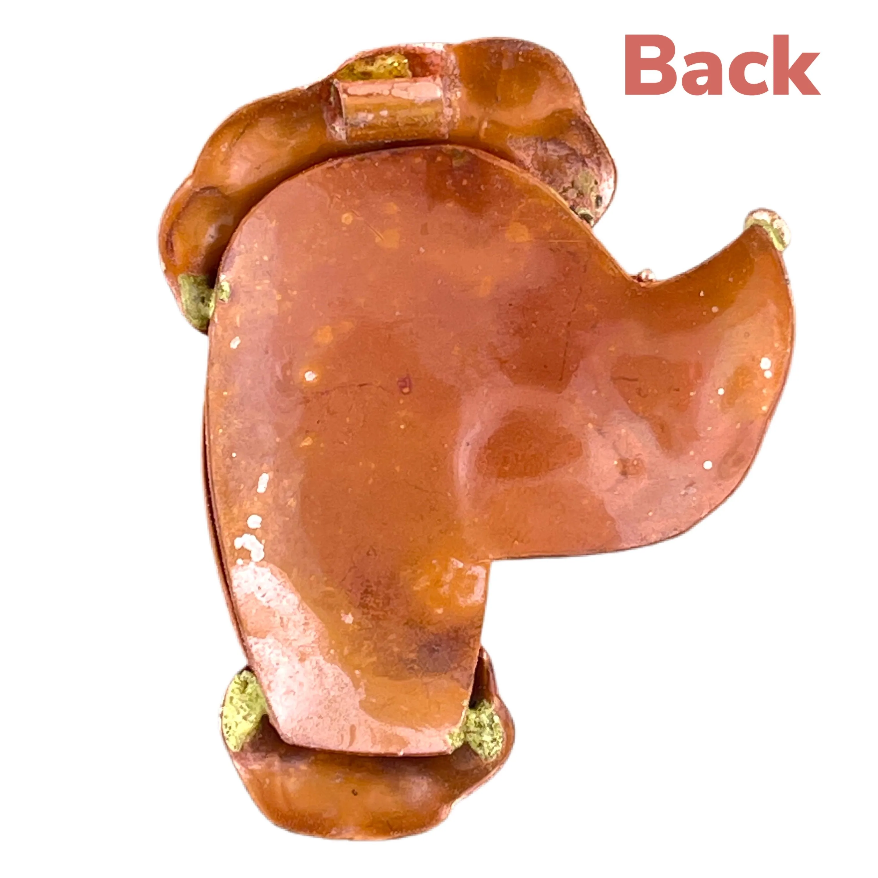 Copper Poodle Pendant