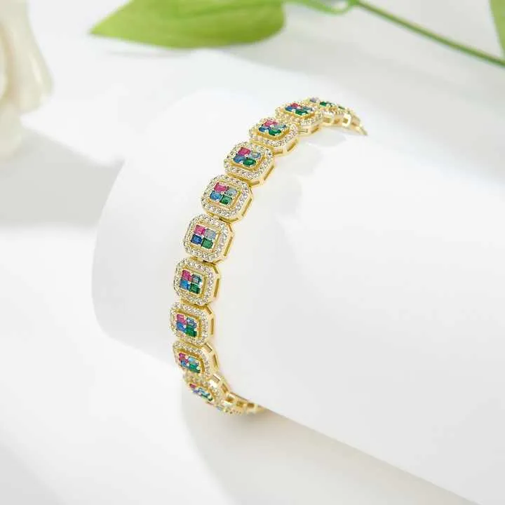Customized Trendy Emerald Cut Color- قيراطًا للنساء