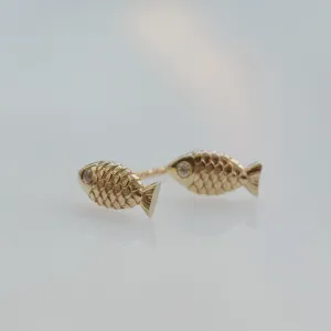 Dag - 14k & diamond earrings