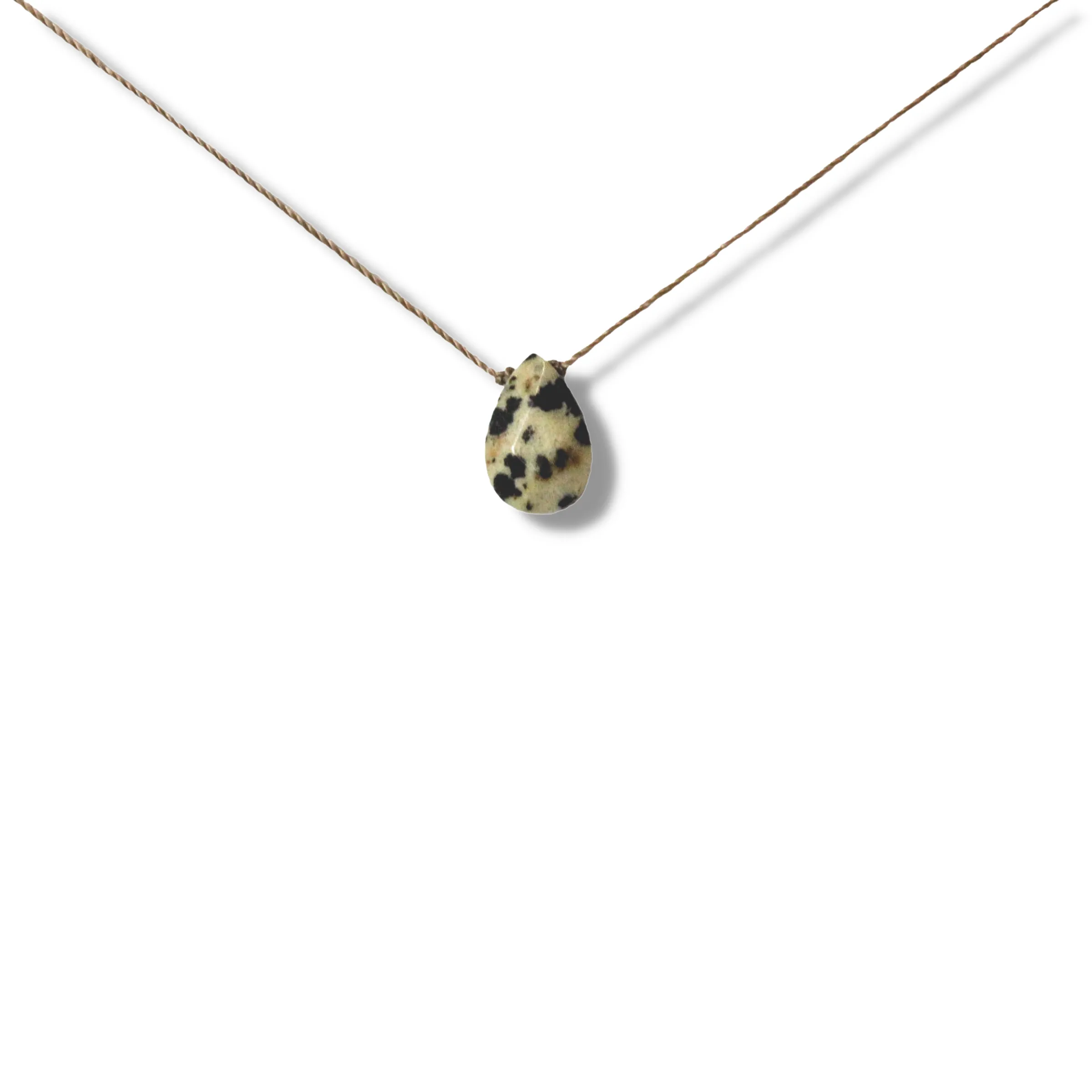 Dalmatian Jasper Soul-Full of Light Necklace for Glee SFOL34