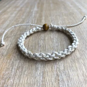 Destin Natural Braided Anklet