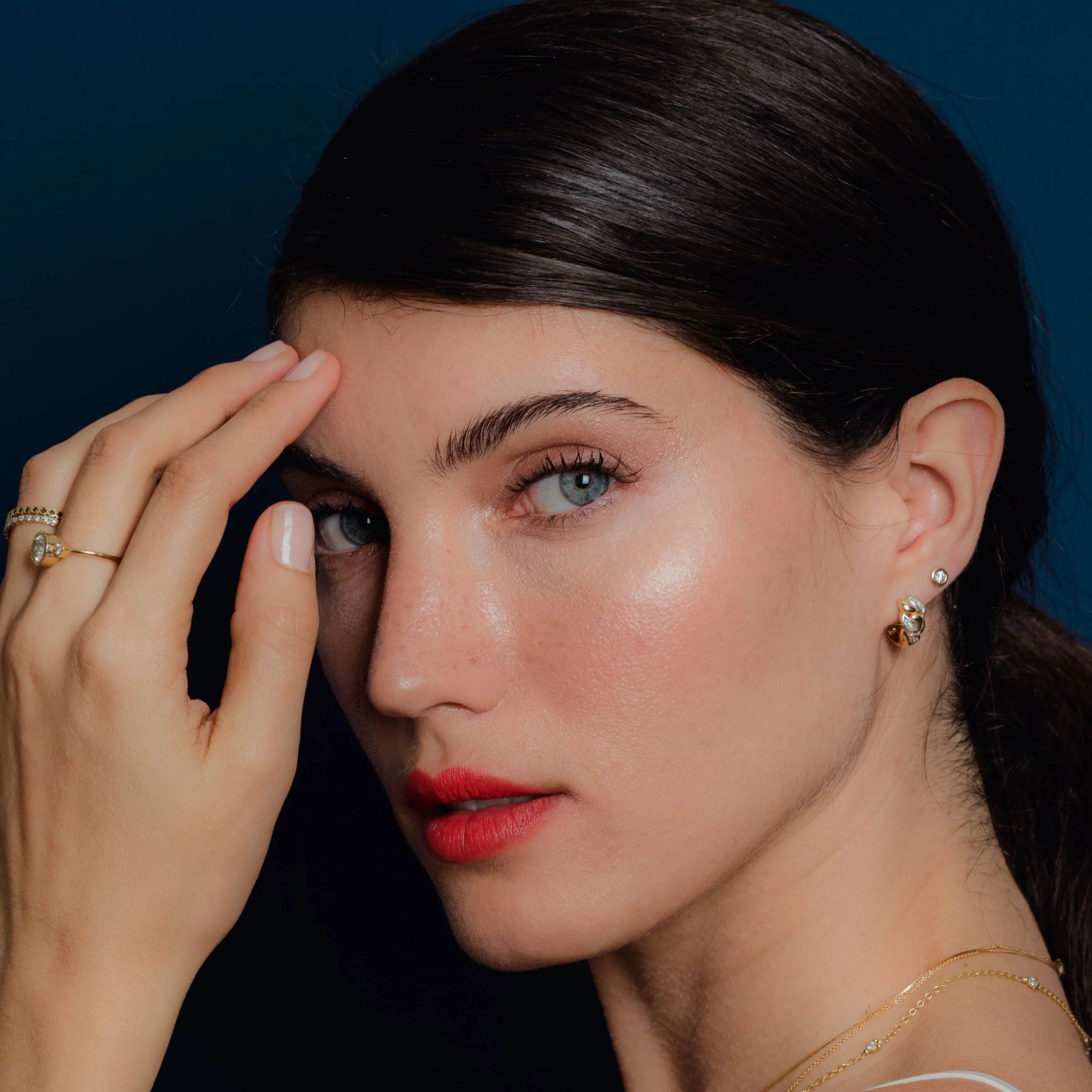Dorié - 18k vintage hoop earrings