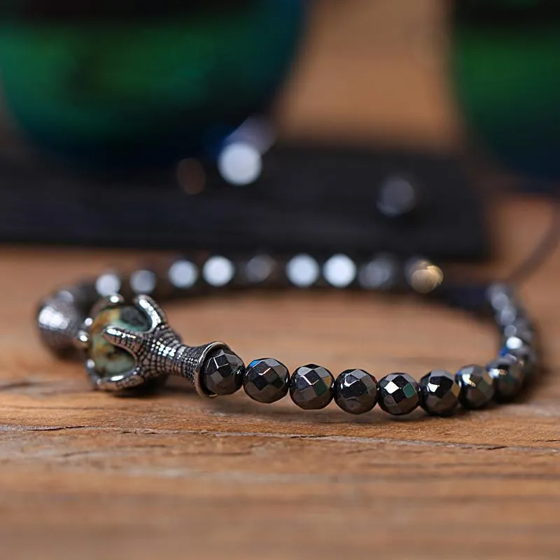 Dragon Ball Hematite Bracelet