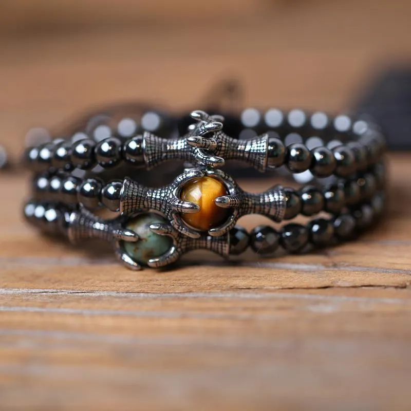 Dragon Ball Hematite Bracelet