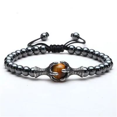 Dragon Ball Hematite Bracelet