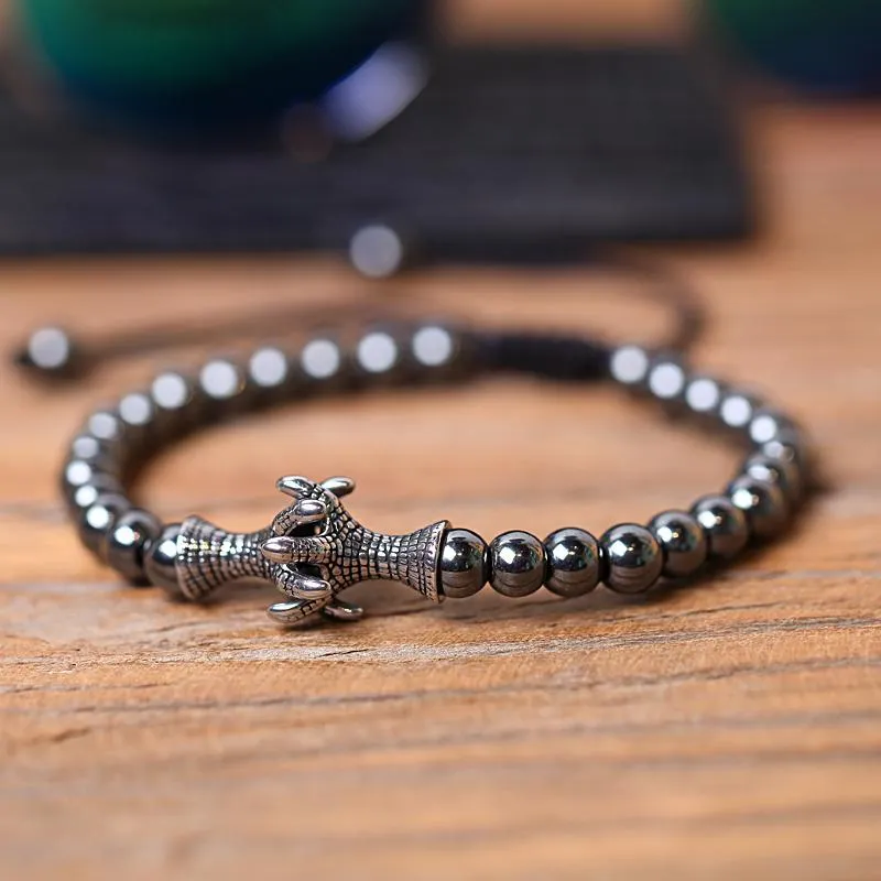 Dragon Ball Hematite Bracelet