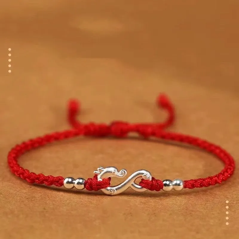 Dragon Matching Couple Rope Bracelet