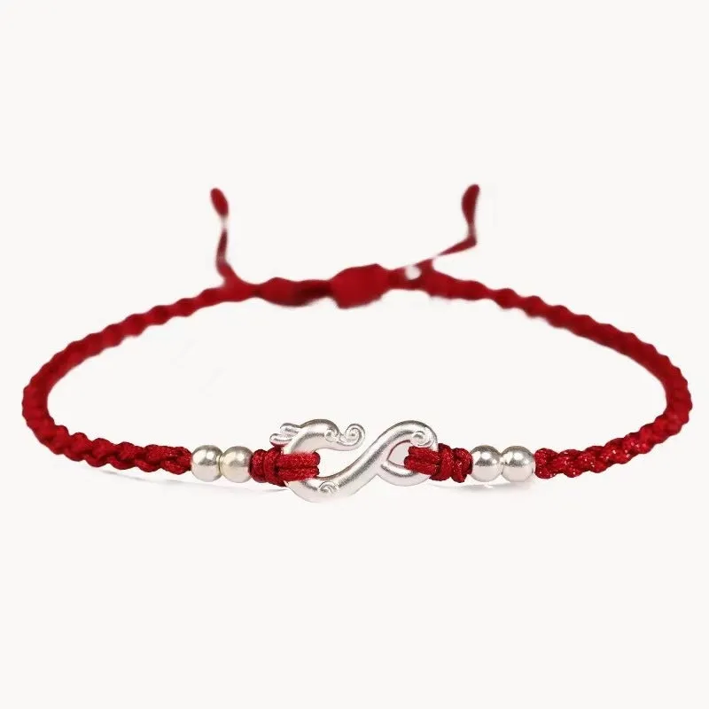 Dragon Matching Couple Rope Bracelet