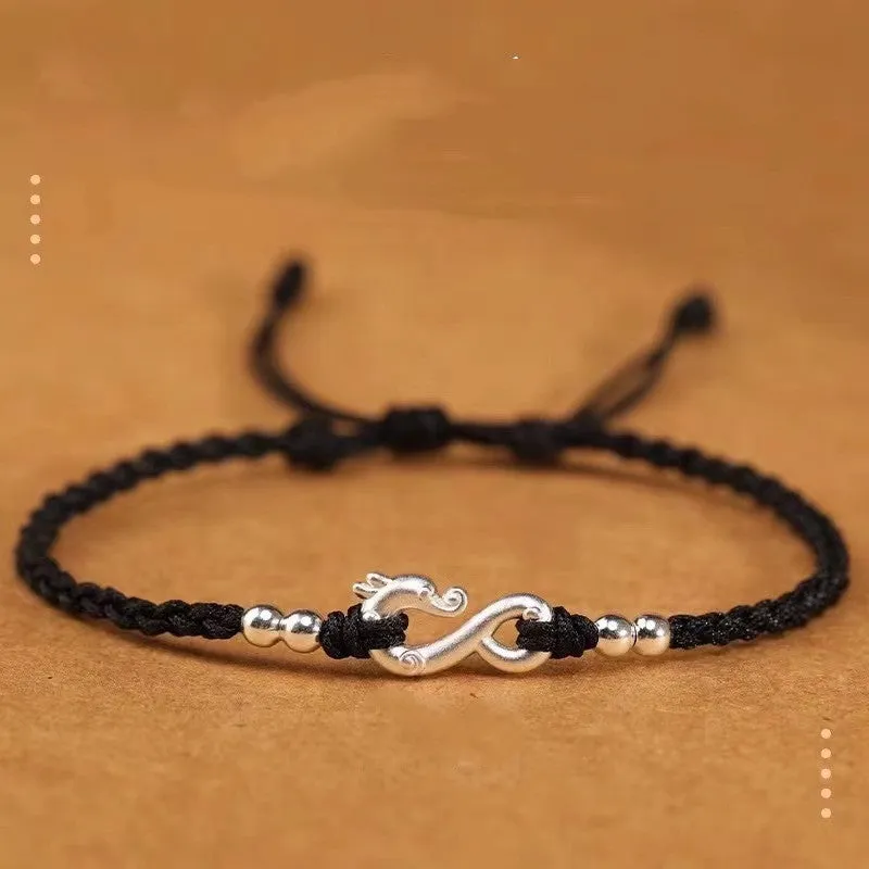 Dragon Matching Couple Rope Bracelet