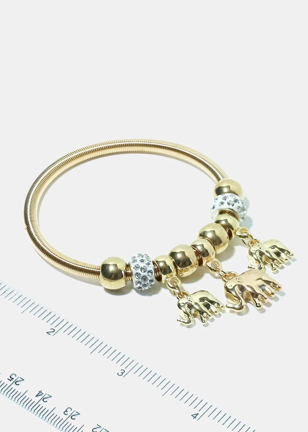 Elephant Charm Bracelet