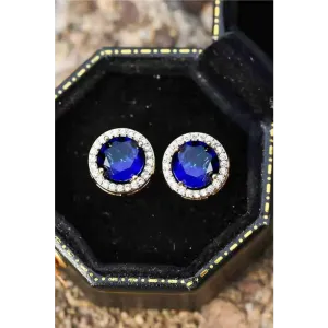 Elevate Your Style with Luxury Moissanite Platinum-Plated Stud Earrings