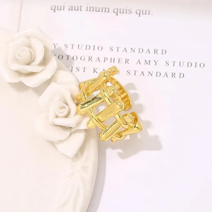 Geometric Bold Statement Ring