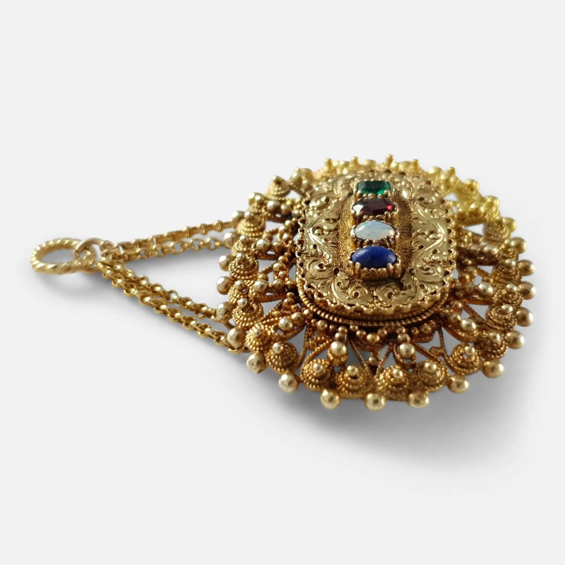 Georgian 18ct Gold Acrostic "LOVE" Pendant