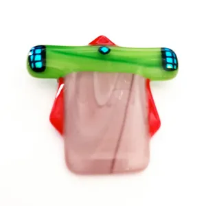 Glass Brooch Kimino