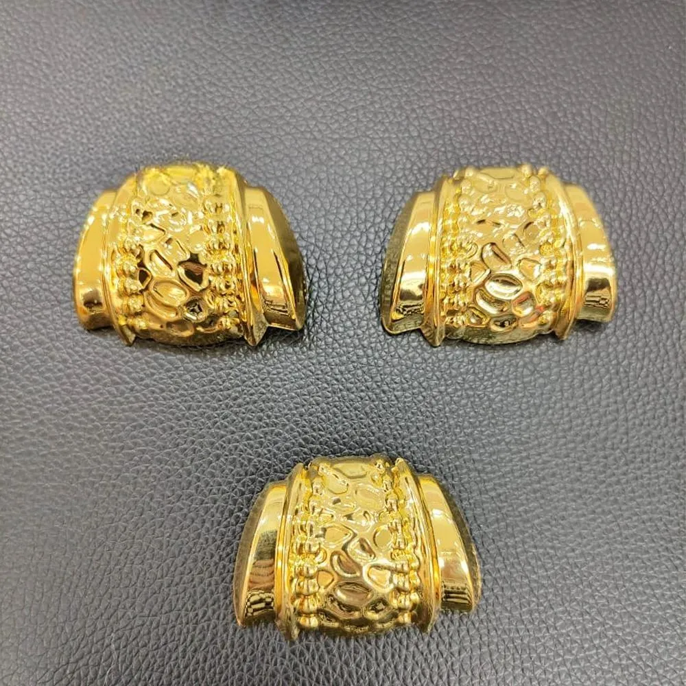 Gold Color  Earring Necklace Dubai Nigeria Copper Bracelet Rings Jewelry Sets For Women